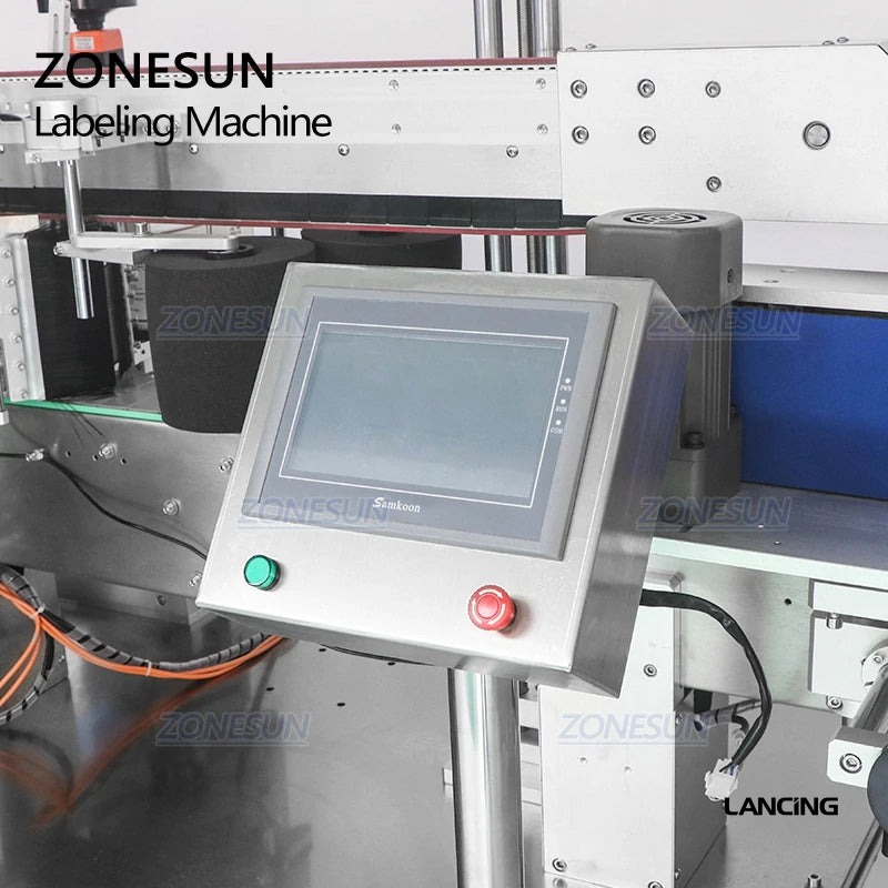 Round & Square Bottle Double Side Labeling Machine
