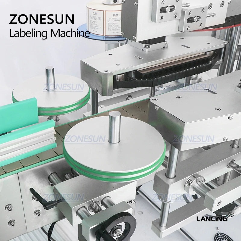 Round & Square Bottle Double Side Labeling Machine gallery 3