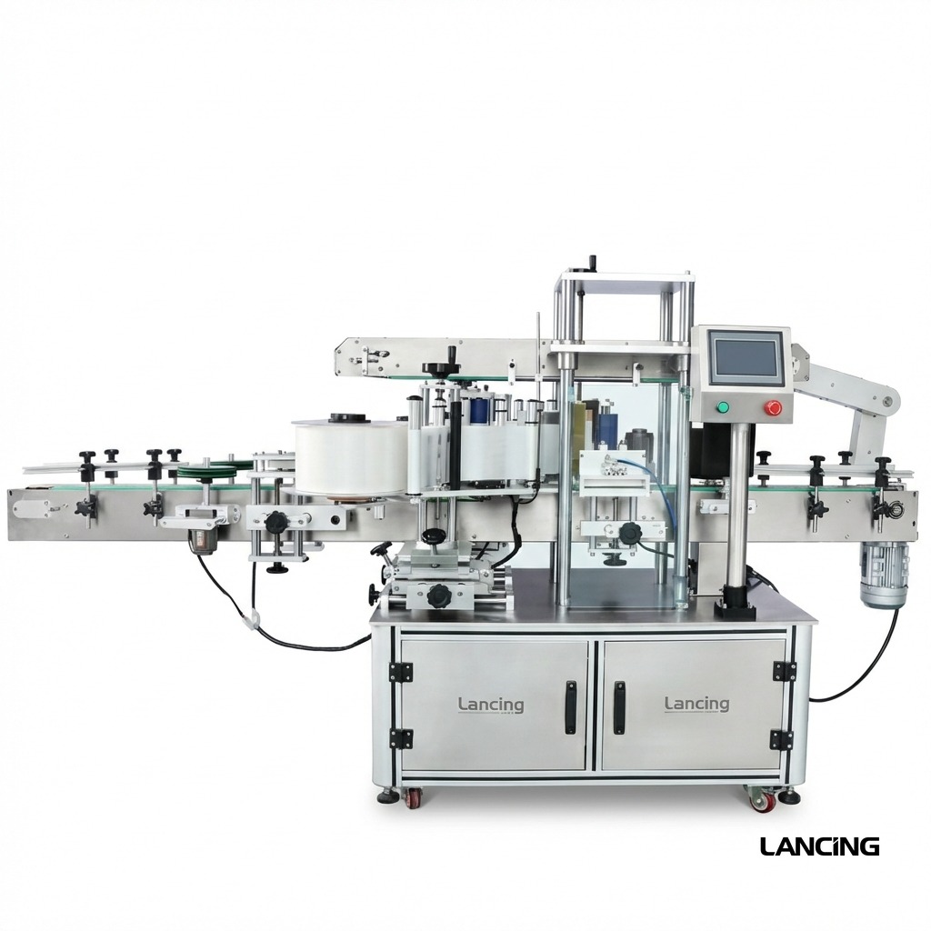 Automatic Square/Round Bottle Double Side Labeler