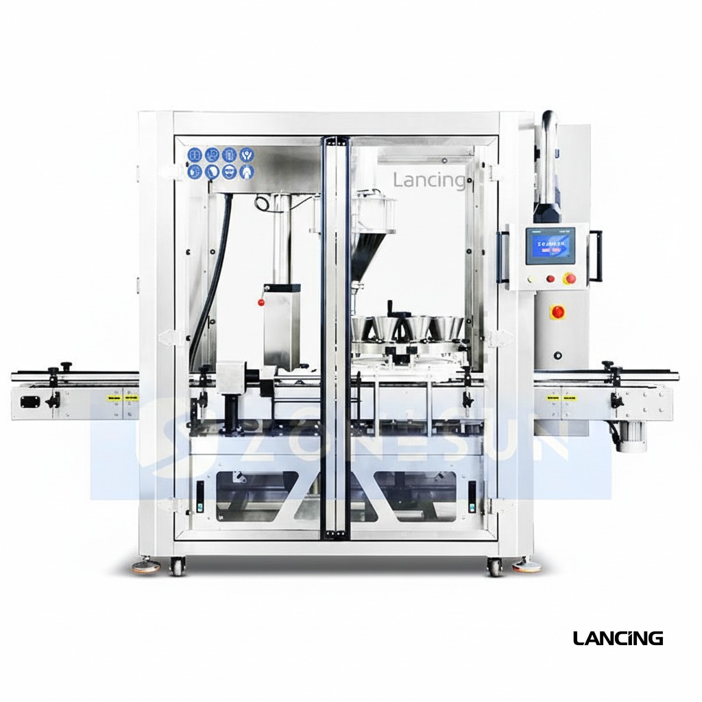 LU-FM7A Automatic Rotary Auger Powder Filling Machine