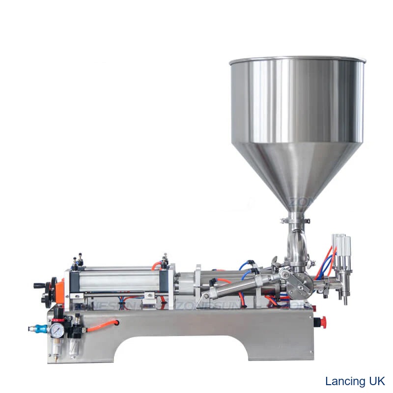 LU-GT2P 2 Nozzles Fully Pneumatic Honey Ketchup Paste Filling Machine
