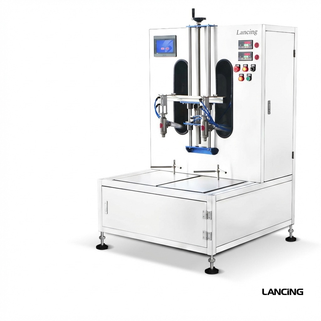 LU-GTW2D Dual-Head Liquid Filling Machine
