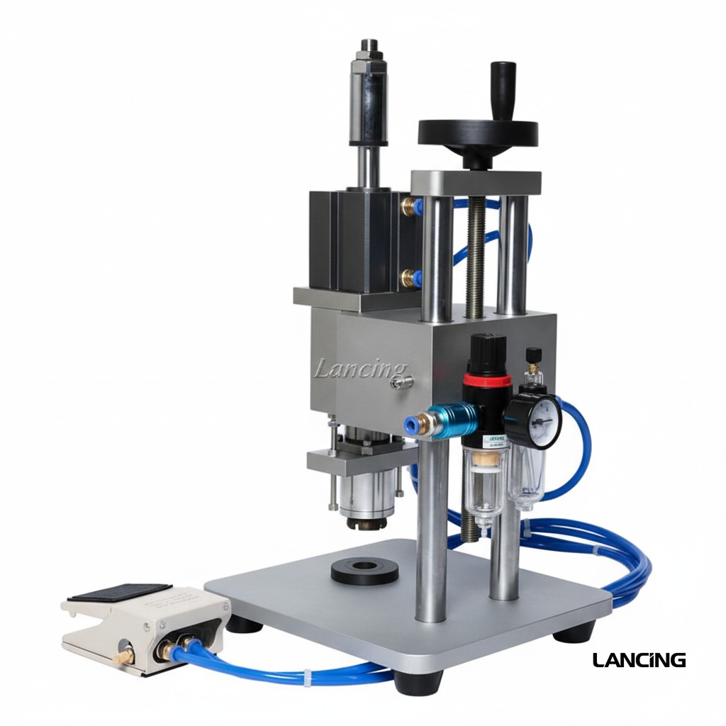 LU-PVC3 Pneumatic Vial Capping Machine