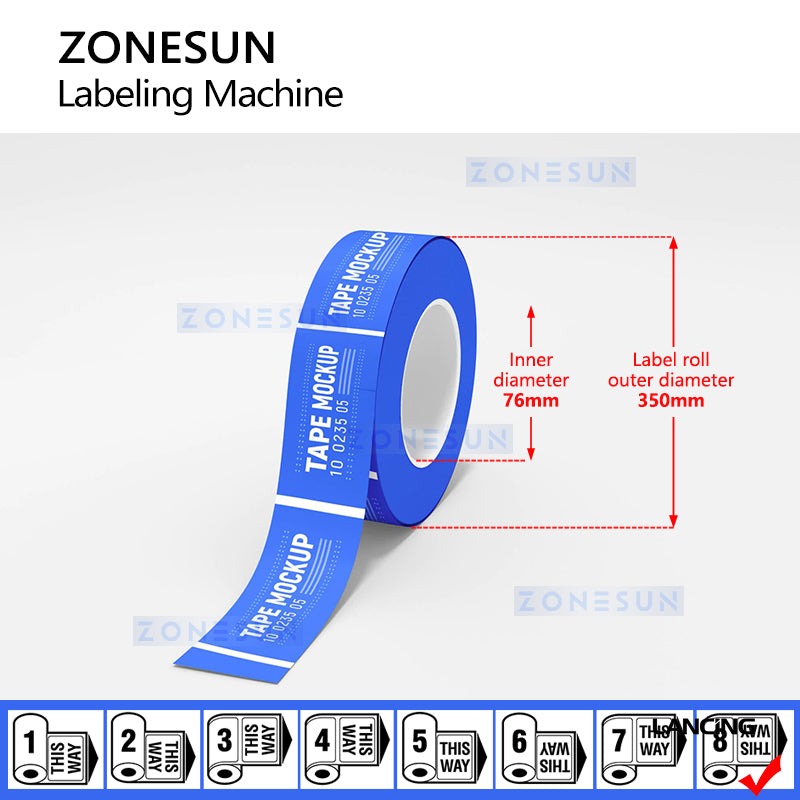 Barcode Overlay Labeling Machine gallery 2