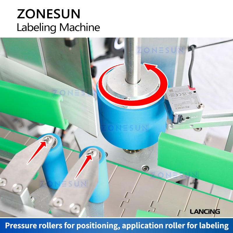 Barcode Overlay Labeling Machine gallery 4