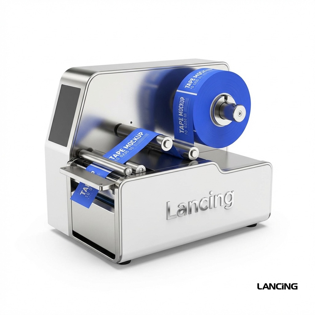 Double-Side Round Bottle Labeling Machine gallery 2