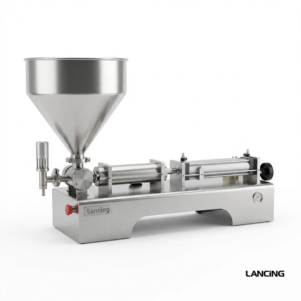LU-GT1 Single Nozzle Pneumatic Paste & Viscous Liquid Filling Machine