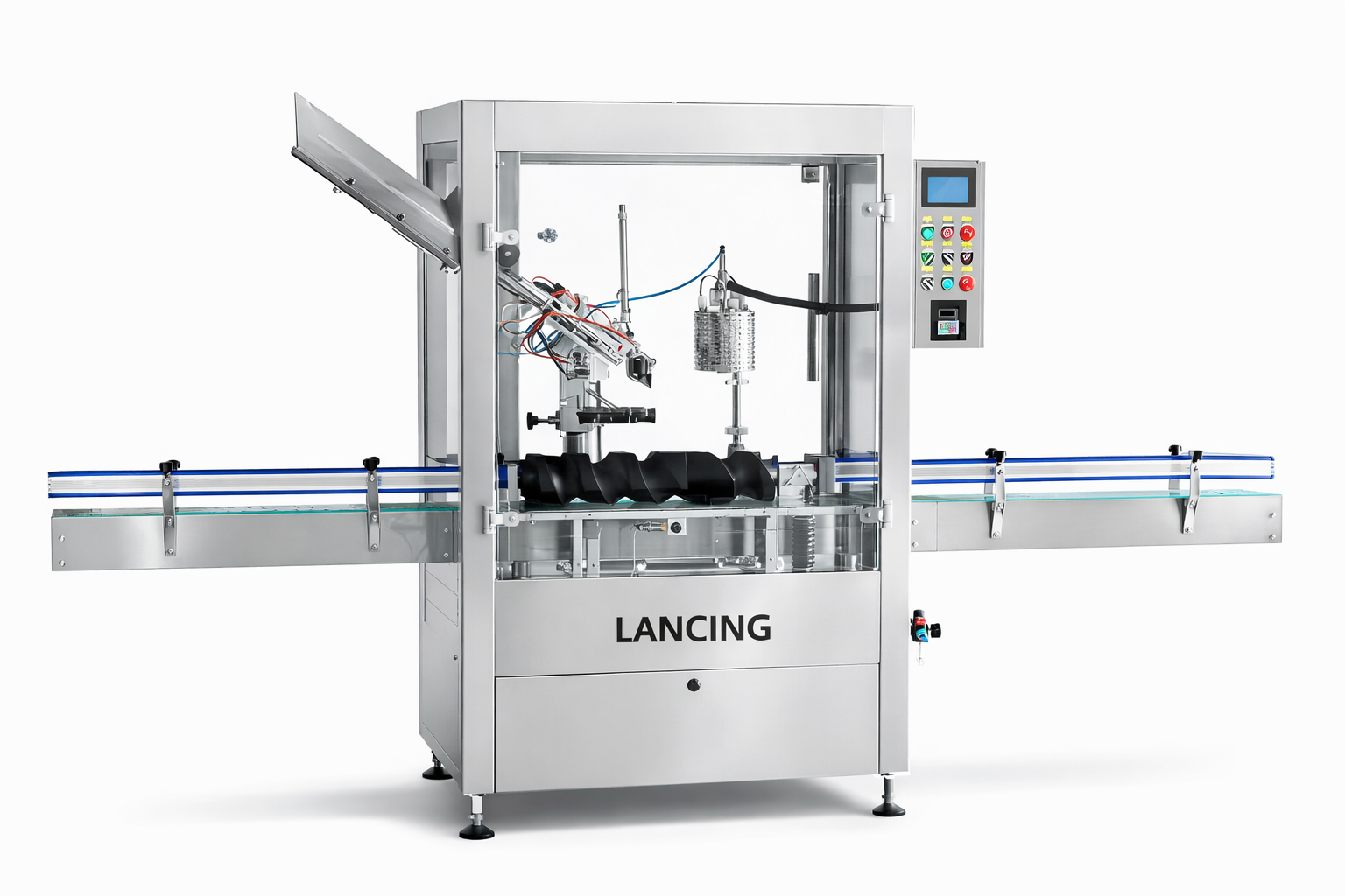 LU-SXRS1 Automatic Bottle Capsule Cap Heat Shrinking Machine