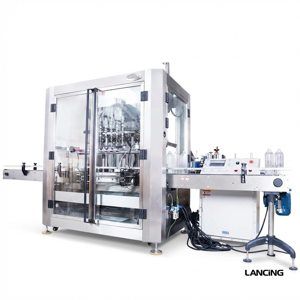 LU-VTFM1 Explosion-Proof 6-Head Liquid Paste Filling Machine