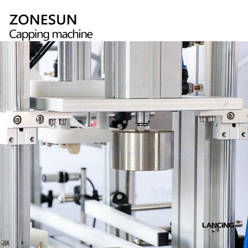 LU-XG16D1 Automatic Cork Pressing Machine with Cap Feeder gallery 3