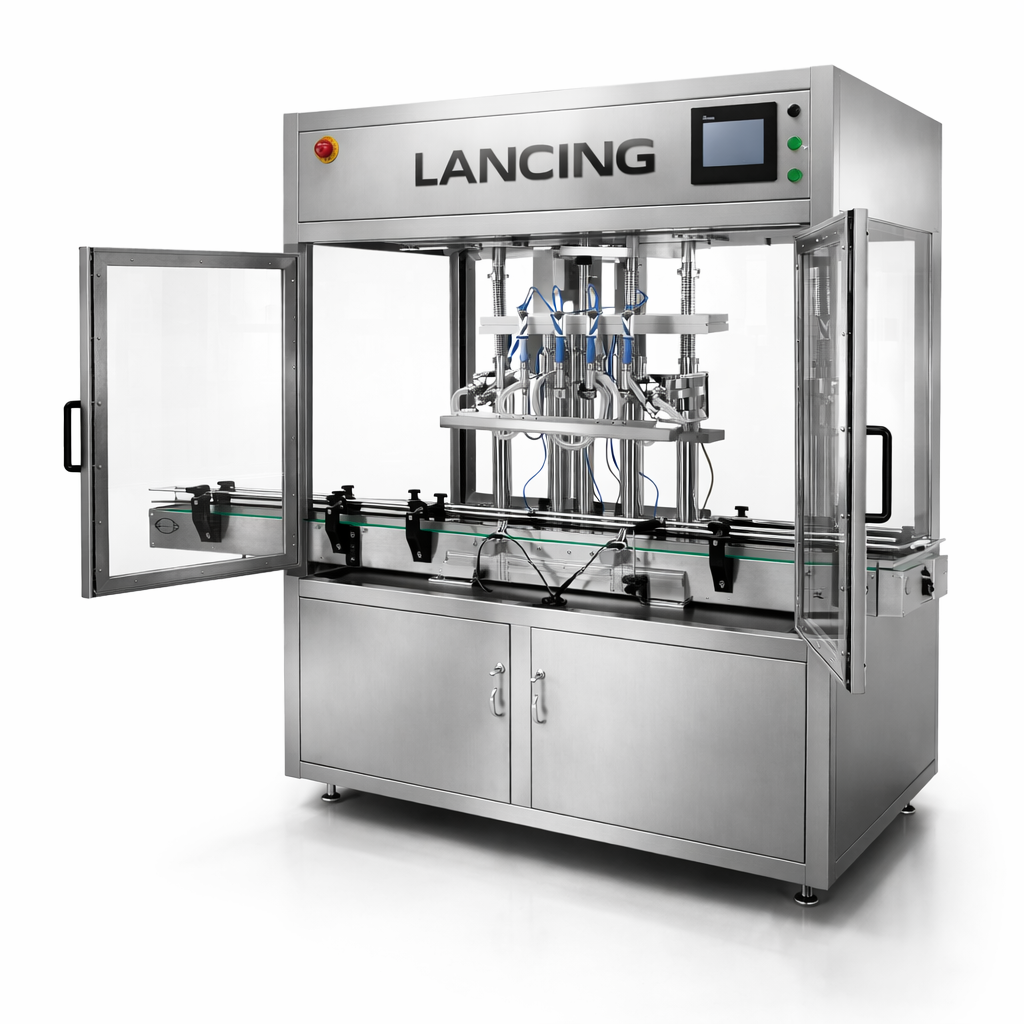 4‑Head Piston Paste Filling Machine